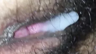 creampie with anal plug