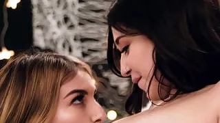 Lesbian stepsis advanture with Luna Daniels and Kristen Scot