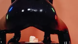 Latex Rubber Birthday Arya Grander Food Fetish