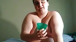 Wichsen und mein eigenes Sperma trinken