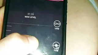 Hairy pussy orgasm with Lush 2