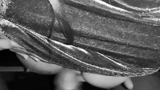 Polish friends, couple in public from behind