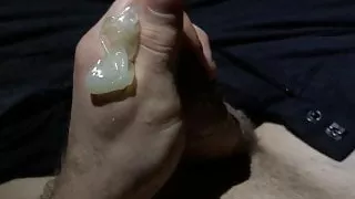 I went to the forest to relax. Masturbation in the car