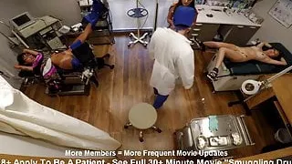 Asia Perez, Mina & Ami Rogue Strip Searched By Doctor Tampa!