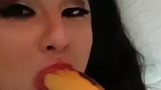 This can be you inside miss Madiis mouth