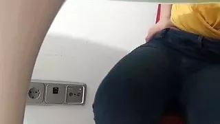 Shy Latina teen caught banging her classmate