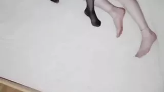 Step Mom shares bed with stepson