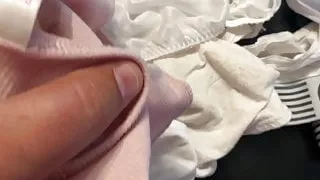 Cumming in wife and neighbors panties