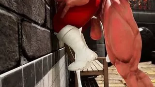 Chun-Li Street Fight