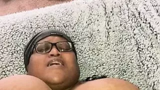 Huge Black BBW’s Tits fucked