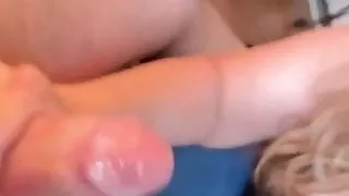 Milking cock huge load