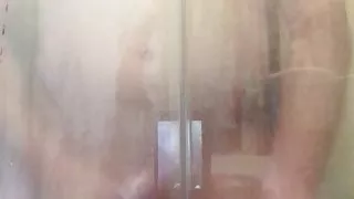 Großer Schwanz, Französischer Sex, Schwuler Sex, Handarbeit, Masturbation, Dusche