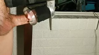 Fleshlight Launch under table handy