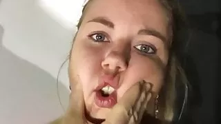 Chubby Cheeks Girl Humiliated & Degraded, Squished, Fat Feeder