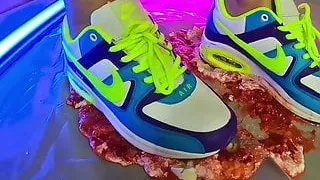 Crash Food Nike's Fetish - licking sneakers