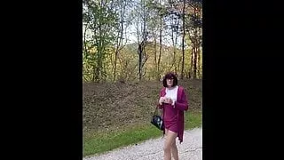 Walking in the open air