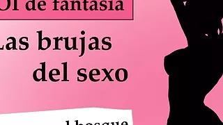 JOI fantasia medieval. Pillados en el bosque.