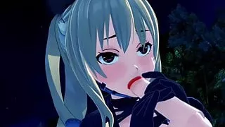 Code Vein - Mia POV Park Blowjob