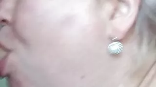 mother-in-law loves it when I fill her mouth with cum 6