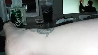 Jack Off To Her Tattooed Feet