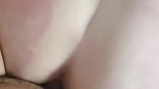 fucking & spanking a fat white ass