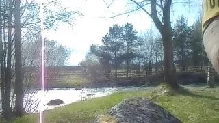 Chetto Ass Naked Outside. Wide Spread Ass Cheeks