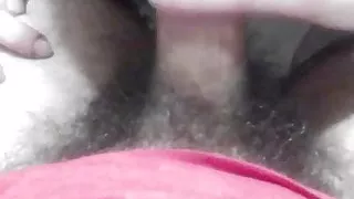 Smoking with handjob