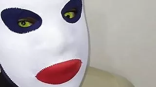 Zentai femdom pain by mistress CBT