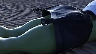 tifa lockheart turns into she hulk part 3