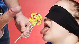 TASTE GAME – I sucked lollipops and then a surprise awaited me