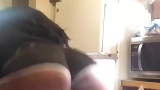 Big black ass twerking