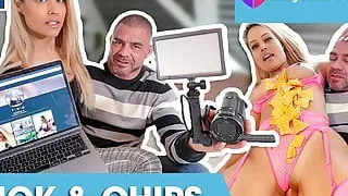 Dutch Porn: He Fucks, She Eats Chips! SEXYBUURVROUW.com