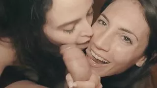 Two Thots Enjoy Licking Together