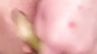 Teen redheaded gets fruity