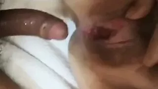 Cumming Into Shy Fat Granny