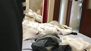 My wife puts on a thong