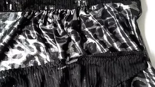 cum on dress and panties