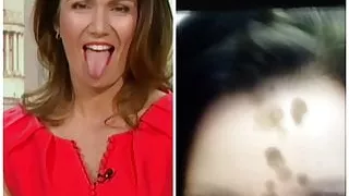 News Wank For Gorgeous MILF Goddess Susanna Reid Cum Tribute