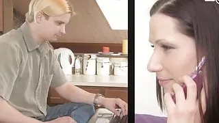 British amateur couple, teen with small tits, sex date