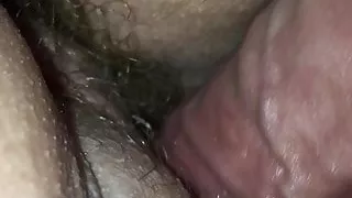 Pissing in bbw pussy