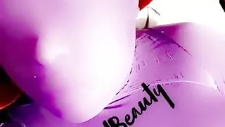 Purple Encasement Orgasm