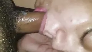 Throwback neighbor came over, again.