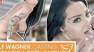 She rims his ass and sucks his balls. Wolfwagner.com