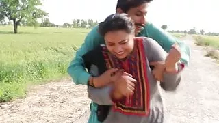 Rasta Puchny Per Sub Kach Daba Lia- Fucking On The Road in the Village