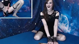 horny gothic slut summon a ghost and ride bbc