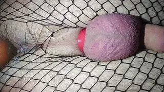 Sissy Femboy Anal Training on Wall