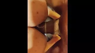 Lateinische Shemale fickt Kerl in den Arsch