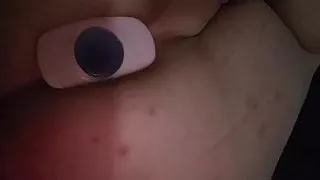Sissy fucks her pussy sent trap