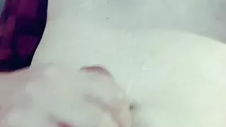 white skin boy jerk and cum load on his body