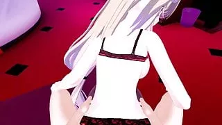 Charlie POV fucked hard in a hotel. Hazbin Hotel Hentai